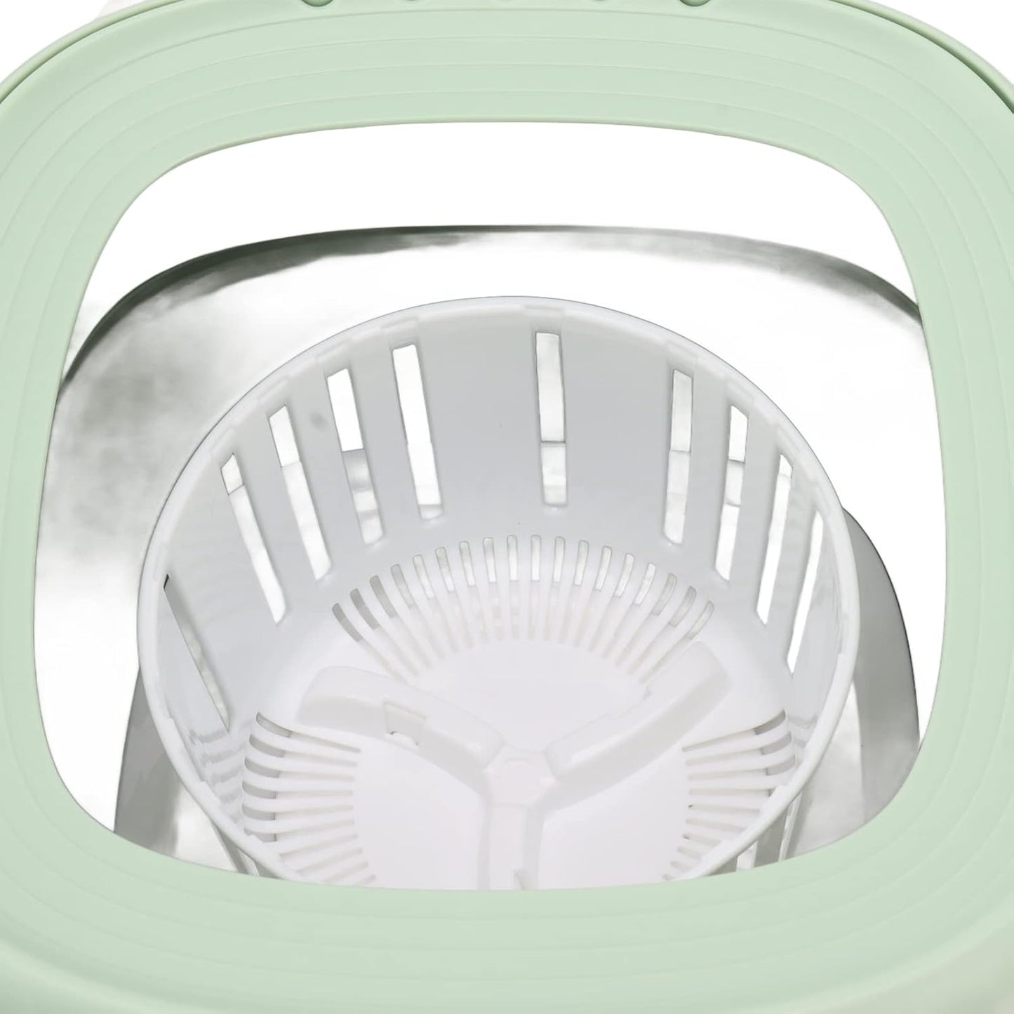 Portable Washing Machine, 6L Foldable Washer and Spin Dryer for Underwear Socks Towels, Mini Bucket Washer