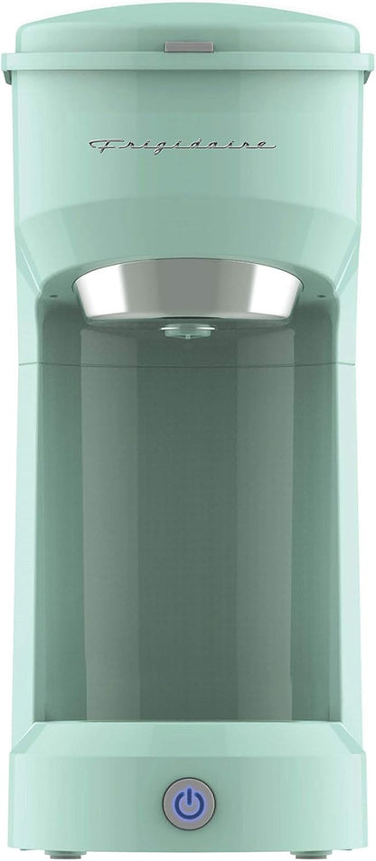 Frigidaire ECMK088-MINT Retro Single Serve Maker, Brewer for Ground Coffee, 300 ml, MINT