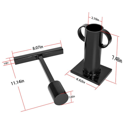 Rock Crusher Heavy Duty Frit Maker Glass Breaker Ore Crusher Gold Panning Mining Pulverizer Mine Prospecting Stone Rock Hound Gold Rush