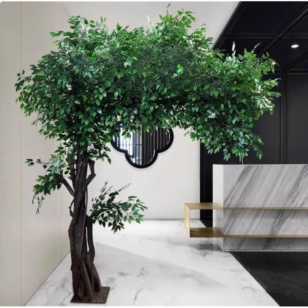 Artificial Banyan Tree - Large Simulation Tree for Interior Decoration, Perfect for Living Room, Weddings, Hotels, and Shopping Malls