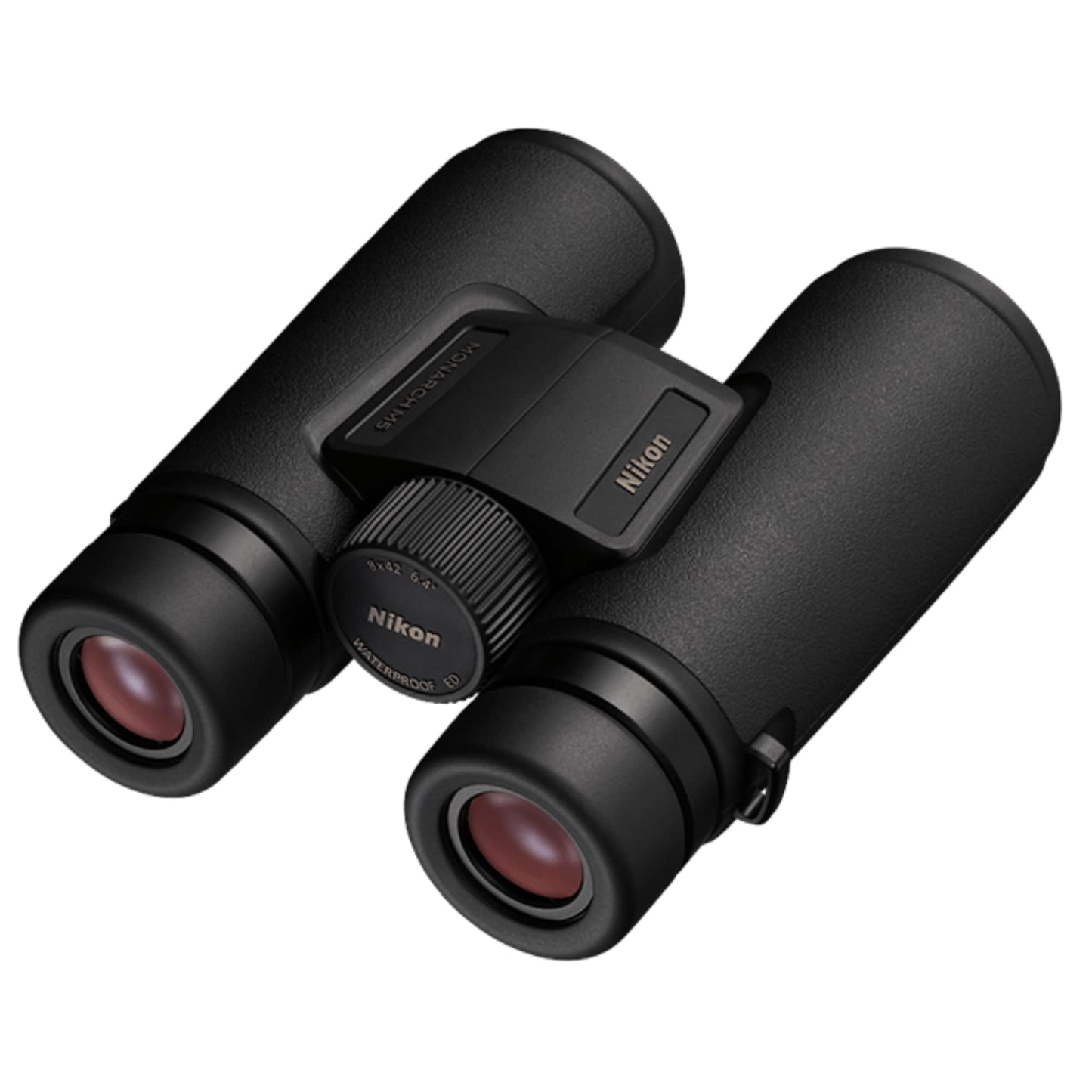 Nikon Monarch M5 8x42 (16767) Black Binoculars Bundle with Lens Pen and Lens Cloth, Compact Binoculars for Adults for Hunting, Bird Watching, and Hiking Essentials, Zoom Lightweight Travel