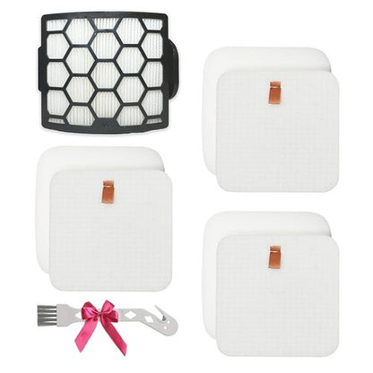 LA802 LA702 LA502 Filters Compatiable With Shark LA700, LA322,LA301,LA300, LA455, LA360 Rotator Lift-Away ADV DuoClean PowerFins Upright Vacuum - Part#XHF320 & XFFK320