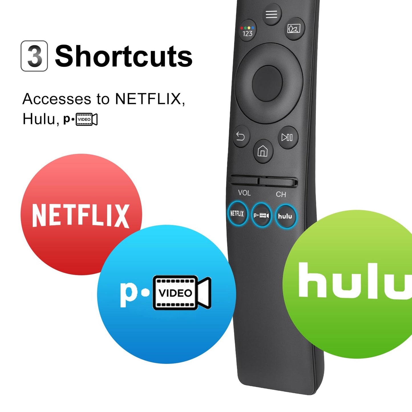 Voice Remote Replacement for TCL Android Smart TVs,RC813 with Google Voice Function