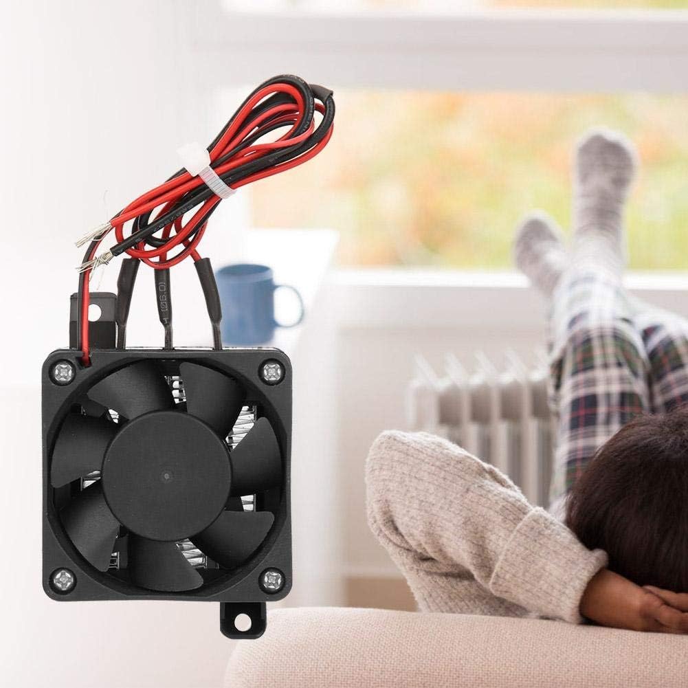 PTC Air Heater Mini Fan Heater 110V, Thermistor Heater with Constant Temperature Insulation (24V/350W)