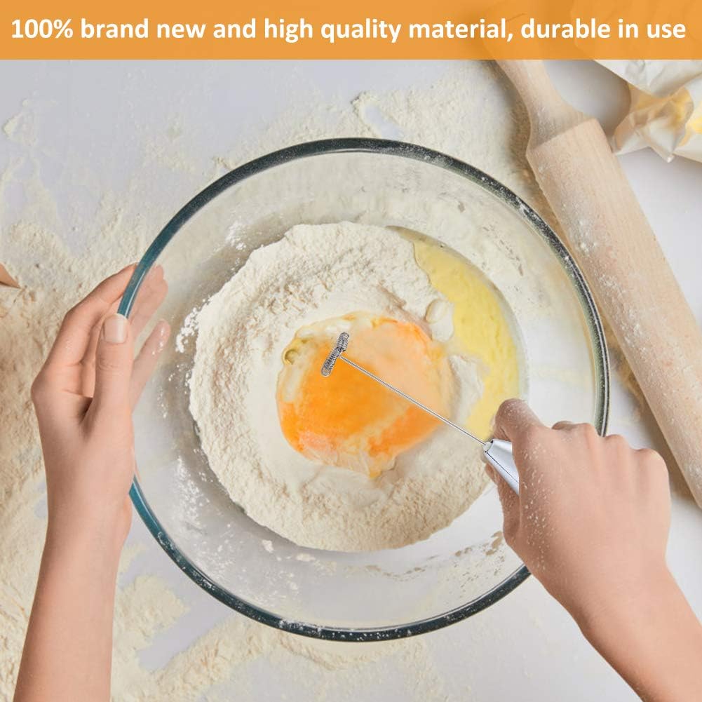Electric Handheld Mixer, Household Egg Beater, Kitchen Milk Frother