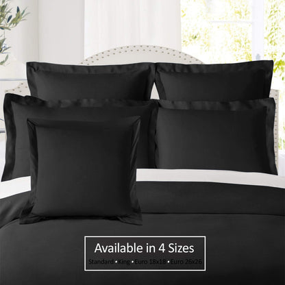 Nestl Soft Pillow Shams Set of 2 - Double Brushed Microfiber Pillow Covers, Hotel Style Premium Bed Pillow Cases, King