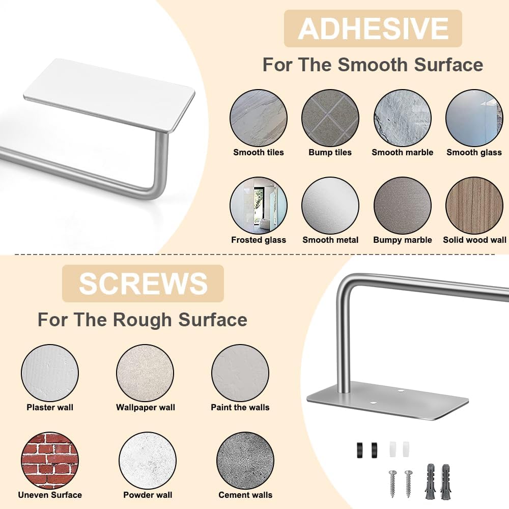 MGahyi Tumbler Lid Organizer, Space Saving Self-Adhesive or Drilling Cup Lid Hook for Kitchen Organizers and Storage