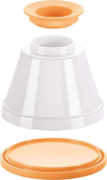 Tescoma 630591.00 Panna Cotta Mold, Set of 4 Cups with Lid