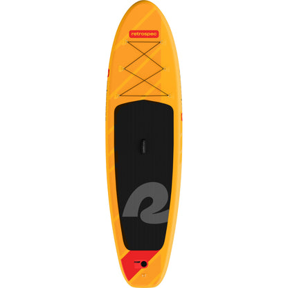Retrospec Weekender Inflatable Stand Up Paddle Board Includes Paddle, Pump, Travel Bag and Accessories 10’6” Lightweight Inflatable SUP, Puncture Resistant Inflatable Paddle Board for Adults