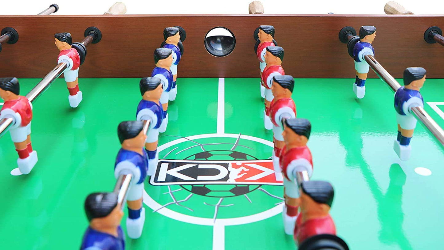 KICK Venture 55" Foosball Table – Professional Full-Size Indoor Game Table