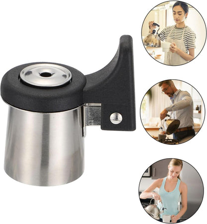 HOMSFOU 6 pcs Pot Kitchen Replacements, Heated Whistle Loud Top Stainless Water Holders for Kettle