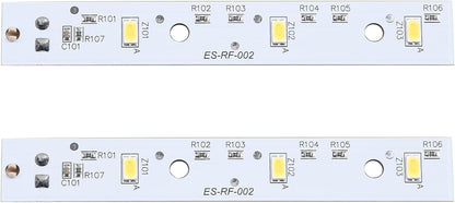 Yubunt WR55X26671 LED Light Board for GE Freezer, Replacement Part Numbers PS11767930, EAP11767930 (2Pcs)