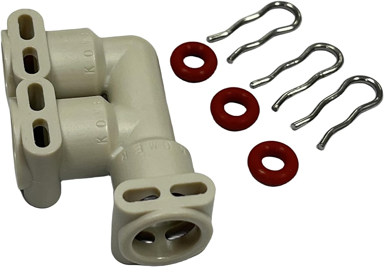 Fluid Connector F-form 66821 for Jura Thermoblock 2003, Coffee Machine Water Line, Steam Connection Joint