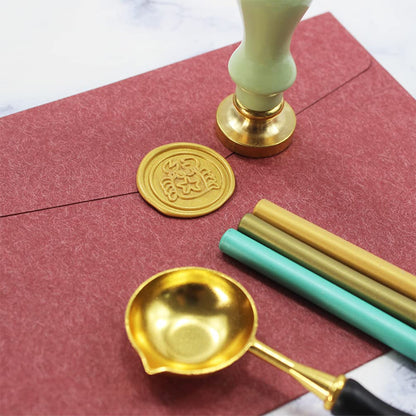 Wax Seal Kits, Wasole 20Pcs Gold Sealing Wax Sticks with 1 Pieces Glue Gun Set for Wax Seal Stamp, Great for Wedding Invitations, Birthday Cards, Envelopes, Gift Wrapping