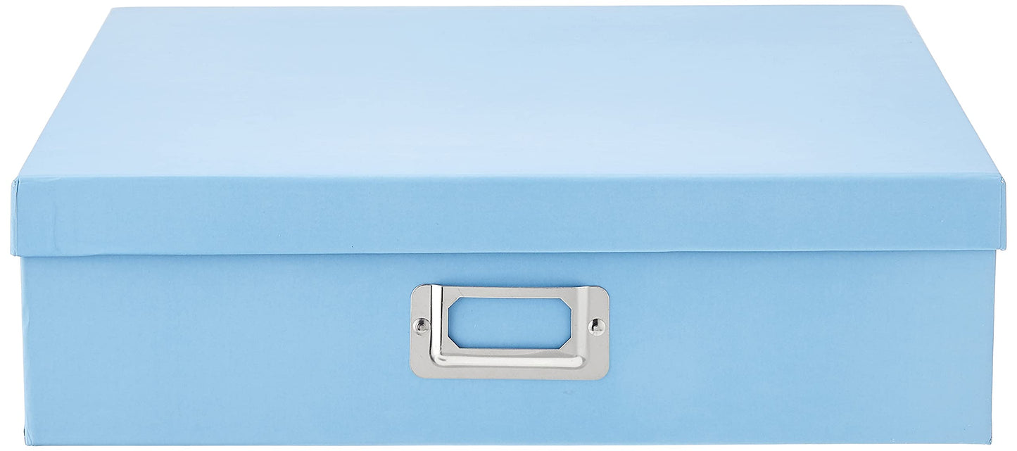 Pioneer Jumbo Scrapbook Storage Box, Sky Blue