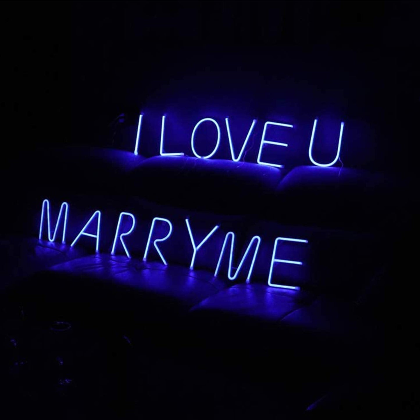 ENUOLI LED Letter Neon Sign Lights Alphabet Letter Marquee Signs Neon Night Lights Battery and USB Operated Neon Letters Neon Words Wall Lights for Christmas Birthday Wedding Party Bar Bedroom (P)