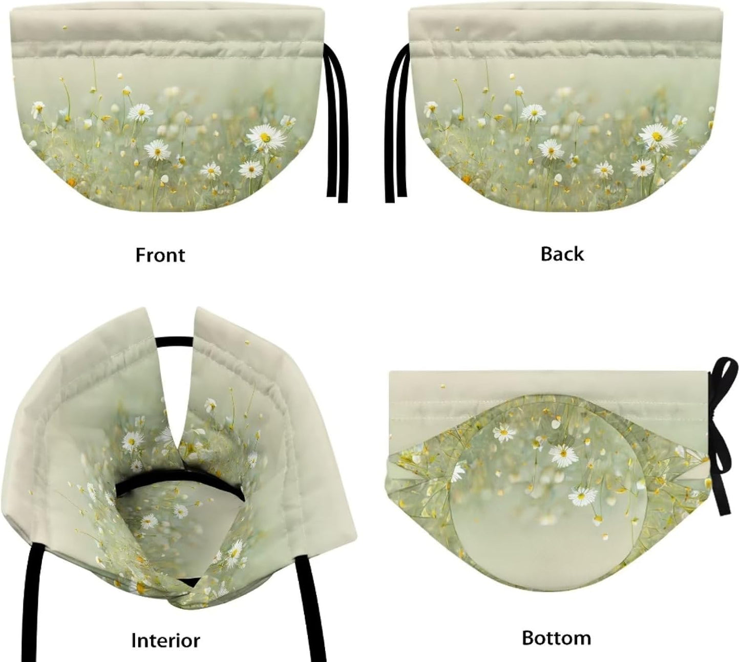 Tea Pot Cover, Insulated Tea Cozy, Teapot Dust Cover, Warming Tea Kettle Quilt, Home Kitchen Decoration (Daisy Floral