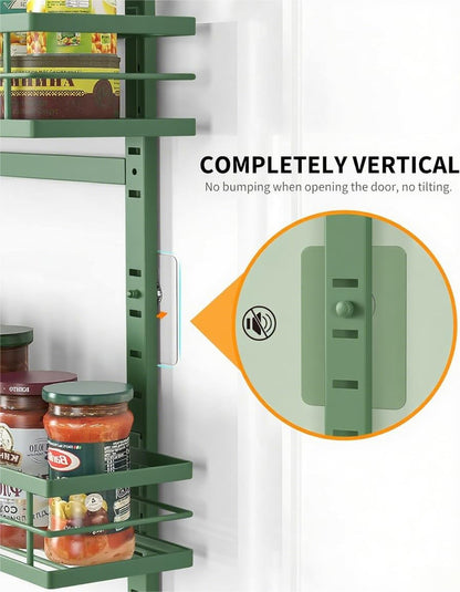 Moforoco 9-Tier Over The Door Pantry Organizer, Pantry Organization and Storage, Black Hanging Basket Wall Spice Rack Seasoning Shelves, Home & Kitchen Bedroom Bathroom House Essentials