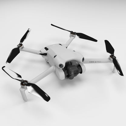 Master Airscrew Bundle - Super Stealth Propellers for DJI Mini 4 Pro & Mini 3 Pro - Black + Electric