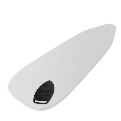 Encasa XO Silicon Mat for Hot Iron Rest - Heat Resistant, Anti - Slip, Thicker Pad for Protecting Your Table During Ironing, Non-Burning, Machine Washable, Durable - Black