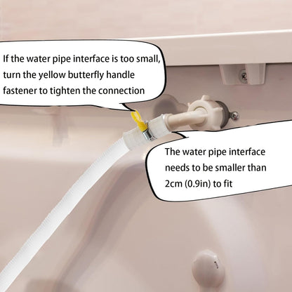 Portable Air Conditioner Drain Hose, Extension Drain Hose for Washing Machine, Washer Water Inlet Hose Tube