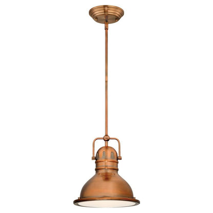 Westinghouse 63084A Boswell Pendant, Mini, Washed Copper
