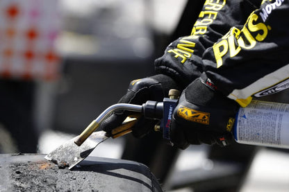 Mechanix Wear CarbonX Level 1 Fire Protection Gloves - Genuine Leather Extreme Heat & Flame Resistant Gloves - Heavy Duty High Temperature Resistance - Medium - Black