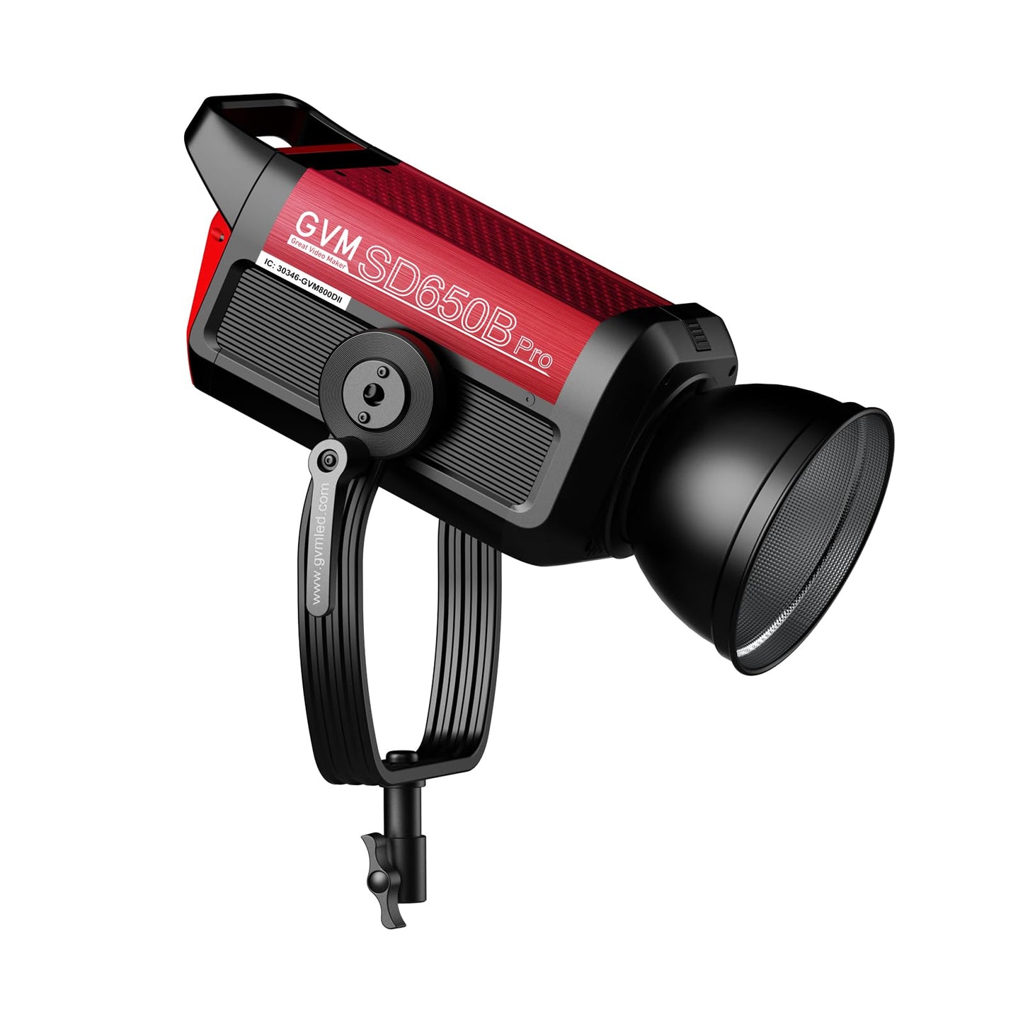 GVM Pro SD650B 650W Led Video Light, Studio Light with Bowen Mount, 81300lux/m Photography Lighting kit with 45° Standard Cover, Continuous Output Video Lighting with Controller, CRI 97+, 2700-6800K