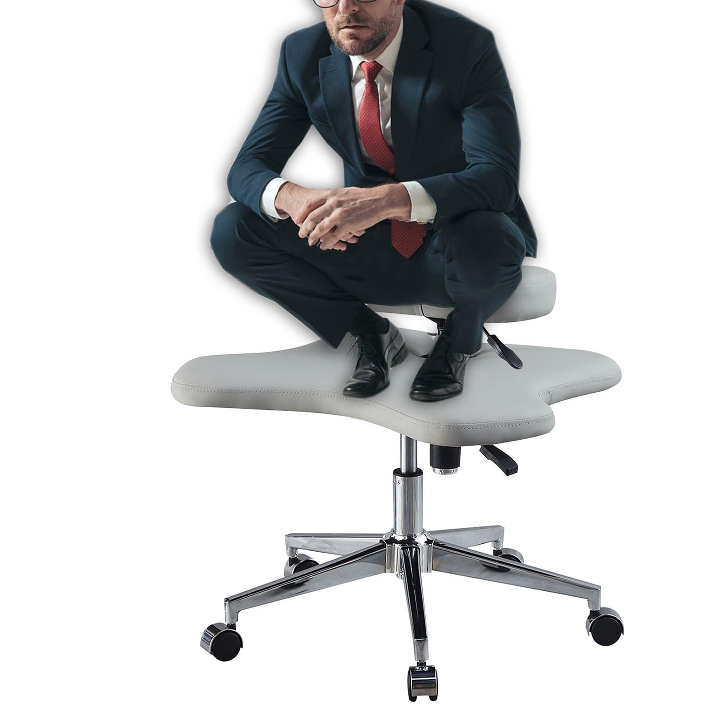 Cross Kneeling Meditation Chair，Cross Legged Office Chair Cross Legged Office Chair Cross Legged Chair Height-Adjustable Kneeling Chair, Ergonomic Chair/Criss Cross Chair Meditation Seat for