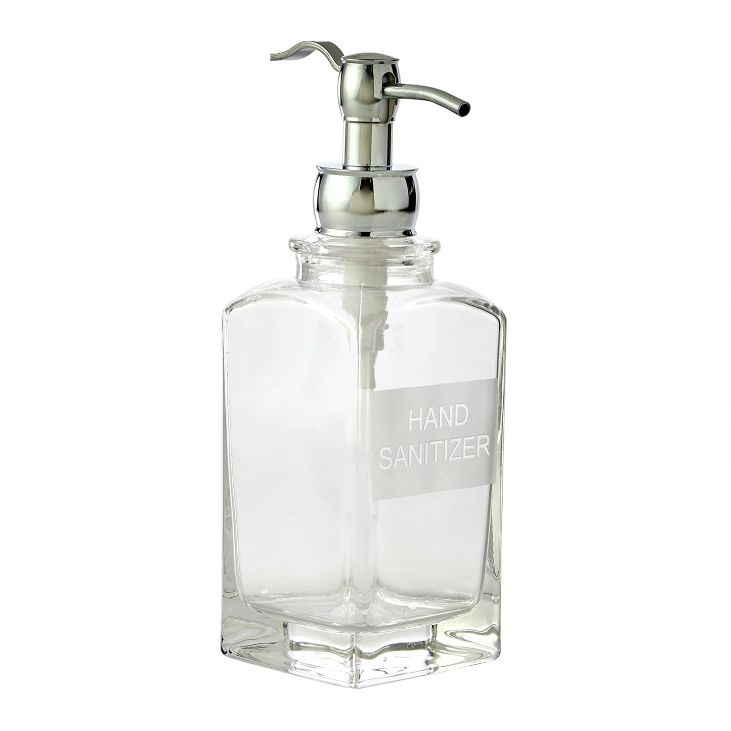 1 Pack Clear Glass Hand Sanitizer Dispenser by SKL Home Vern Yip