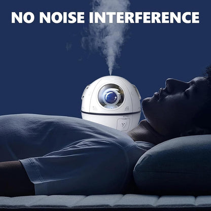 Humidifiers for Kids Nursery, Mini Cool Mist Ultrasonic Diffuser with Nightlight, Auto-Shut Off for Home