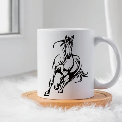 YHSLMH Reusable Horse Stencils - Large Horse Templates for Painting on Wood, Fabric, Canvas & Furniture (10 Designs)