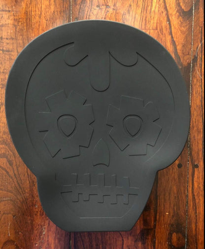 SUGAR SKULL DIA DE LOS MUERTOS HALLOWEEN SILICONE CAKE PAN - JELLO MOLD