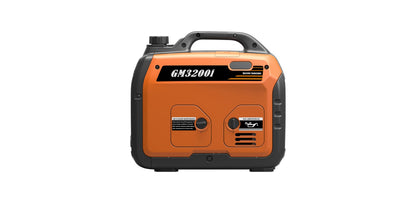 GENMAX Portable Generator,3200W Ultra-Quiet Gas Engine & RV Ready, EPA Compliant, Eco-Mode Feature, Ultra Lightweight for Backup Home Use & Camping (GM-3200i)
