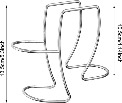 Washing Machine Drain Hose Holder, Adjustable Clamp Hook, 304 Stainless Steel Laundry Tub Hose Guide Clip