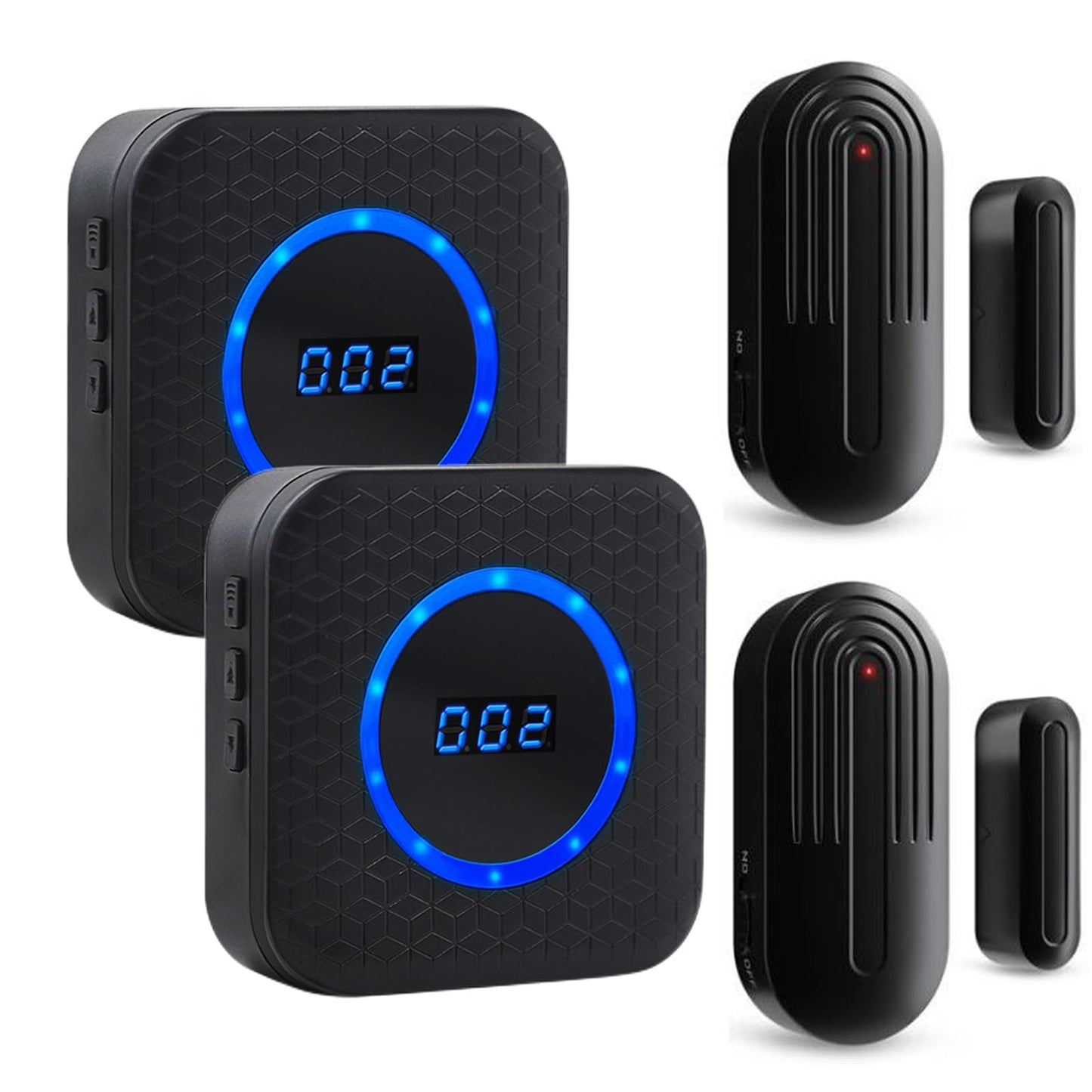 SanJie Wireless Door Chime for Business When Entering Door Entry Chime Door Bell with 800Ft Range Door Chimes When Door Opens for Home Door Alarm with Chime Adjustable Volume