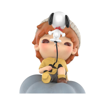 POP MART Hirono x Snoopy Figurine, Toys for Mordern Home Décor, Collectible Art Toy, 1PC