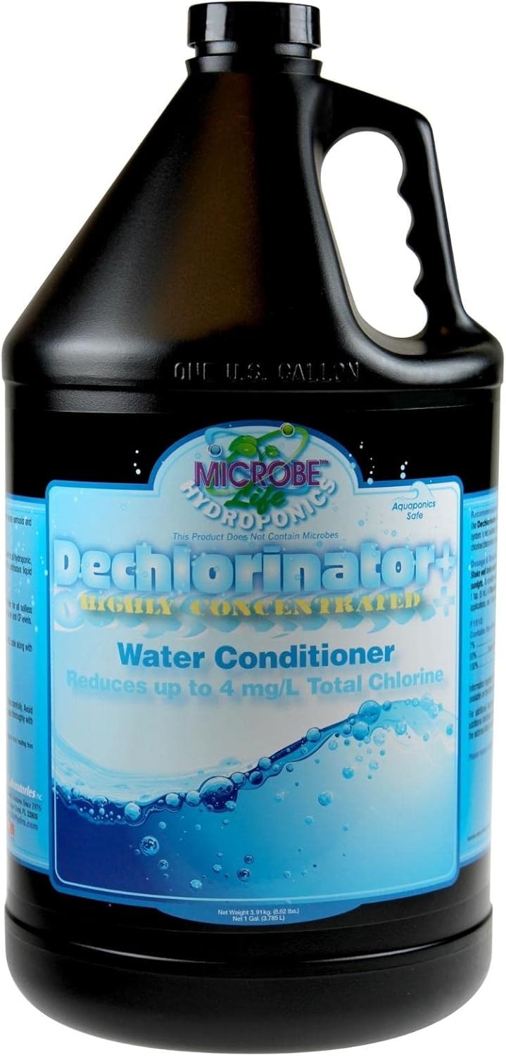 1 Microbe Life Hydroponics Premium Dechlorinator for Hydroponics Gardens, Chlorine and Chloramine Neutralizing
