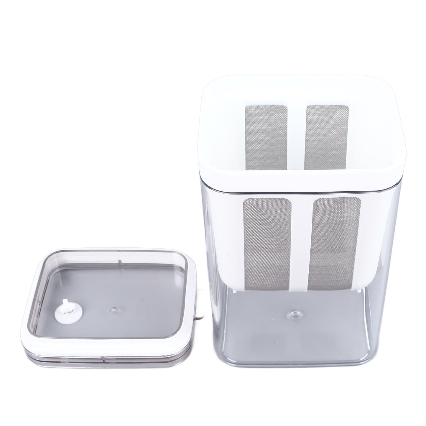 Yogurt Strainer, Greek Yogurt Maker Food Strainer Reusable Kitchen Tools with Extra Fine Mesh Stainless Steel Strainer Basket for Milk Coffee Milk Yogurt Juices
