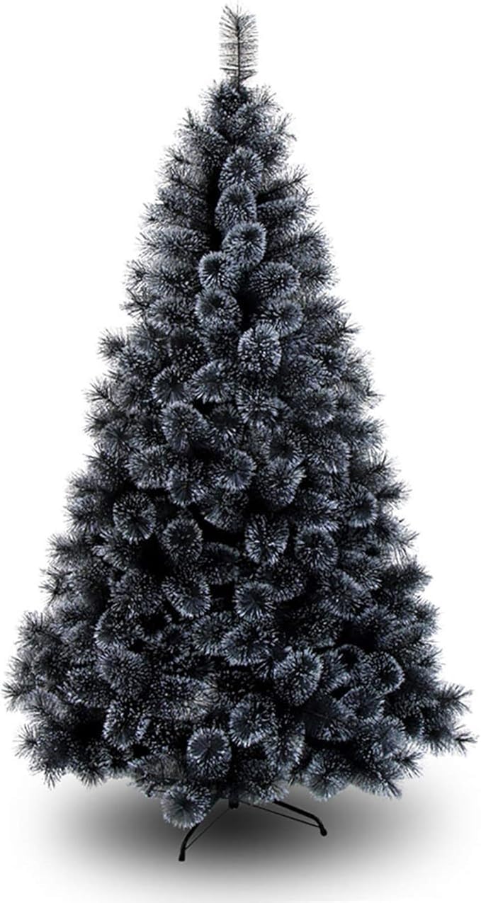 Encrypted Pine Needle Xmas Pine Tree Automatic Christmas Trees with Solid Metal Legs,Luxury Artificial Christmas Tree(4ft/120cm)