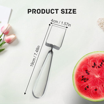 2026 Watermelon Chunks Slicer, Stainless Steel Watermelon Cutter Tool for A Wide Variety Watermelon, Cantaloupe, Honeydew, and More, New Cube-Cutting Fruit Slicer Easily Slicing & Serving