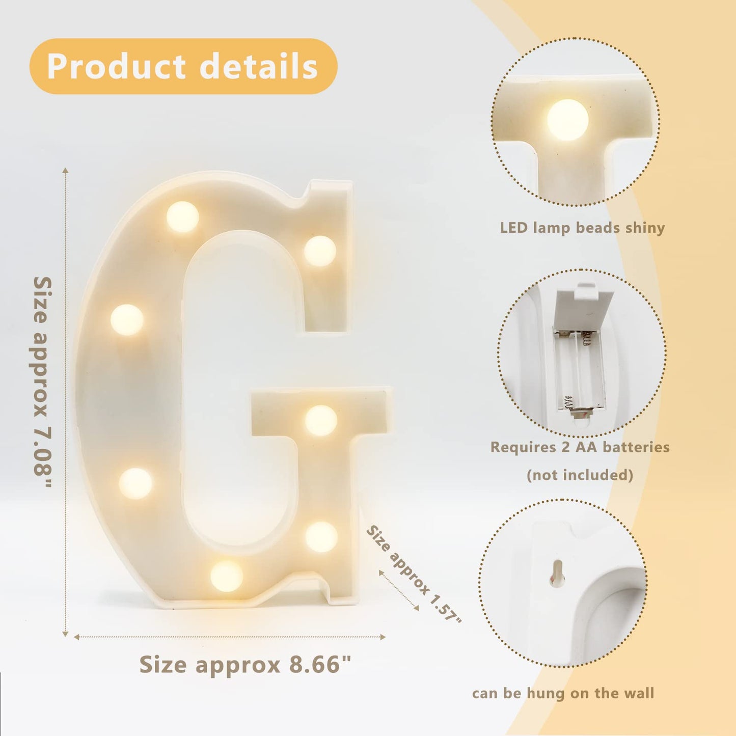 Graduation Decorations 2026 - 4PC Large Light Up Letters GRAD Sign, LED Marquee Letters for Class of 2026 Party Supplies,Kindergarten High School College Senior Decor, Table Wall Centerpiece Backdrop Props