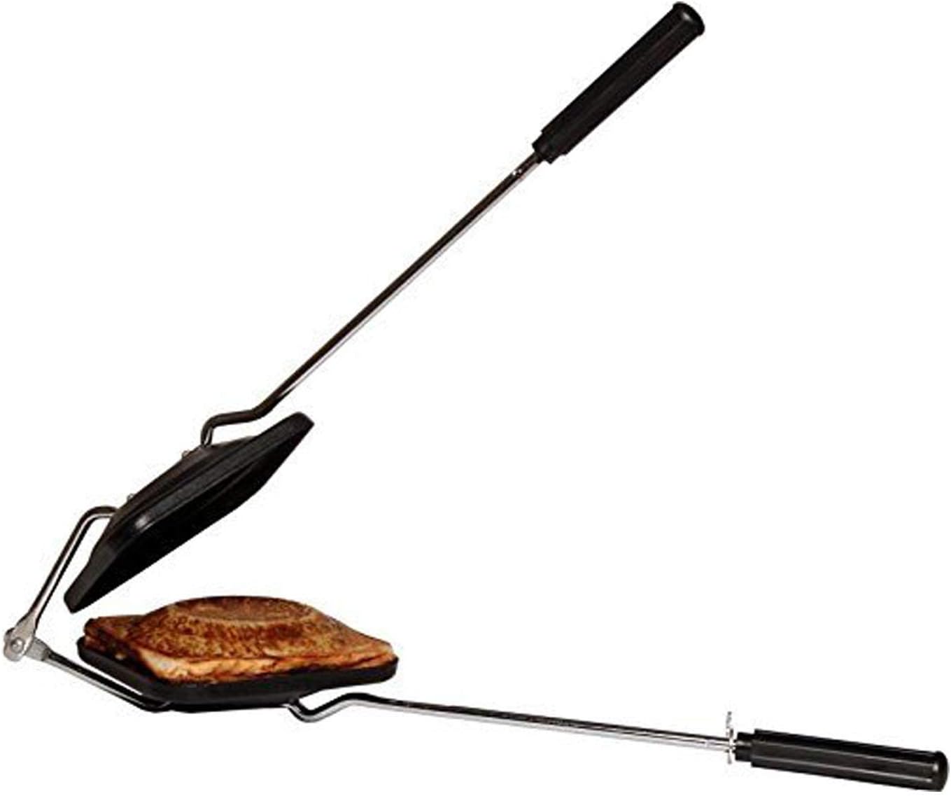 Nonstick Aluminum Gas Sandwich Toaster, 15.5 in L x 5.6 in W x 1 in H, Easy Clean