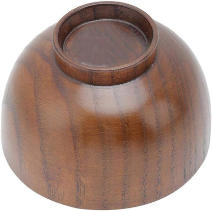 Solid Wood Acacia Wave Serving Bowl, Handmade Natural Root Wood Crafts Bowl for Food Storage, Tableware for Fruits,