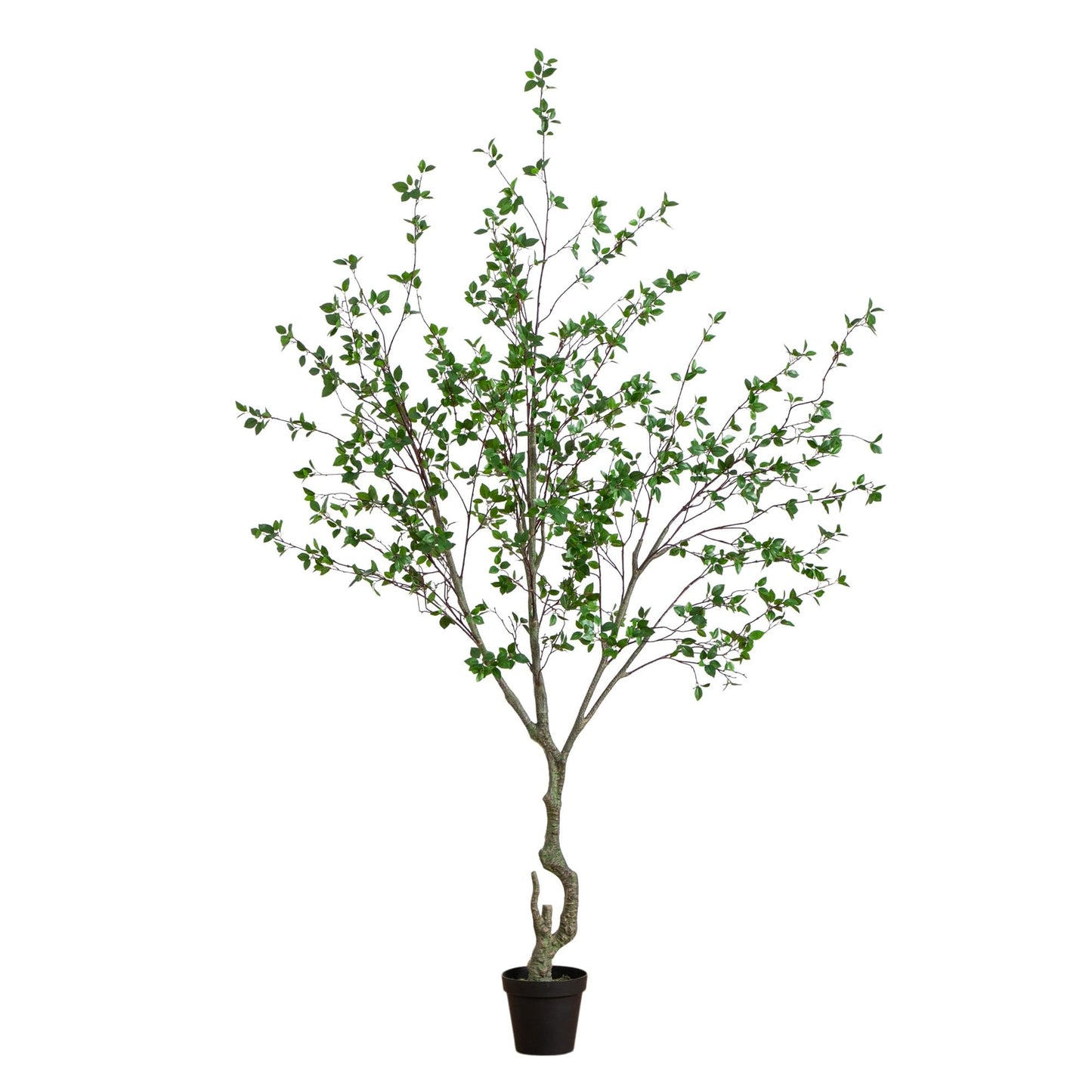 Nearly Natural 10ft Minimalist Citrus Artificial Tree, UV Resistant