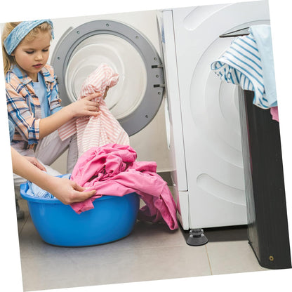 Laundry Pedestal 4 pcs Anti-Slip Heightening Feet Mat for Washer Dryer Foot Pads