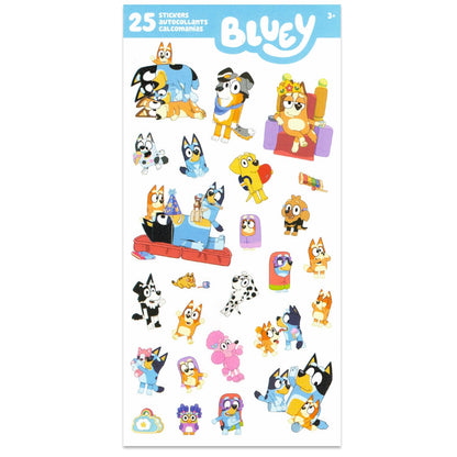Bluey Backpack and Lunch Bag Set - Bundle with 16” School Bag, Lunch Box, Water Bottle, Stickers, More | Bluey School Supplies for Kids, Toddlers, Girls