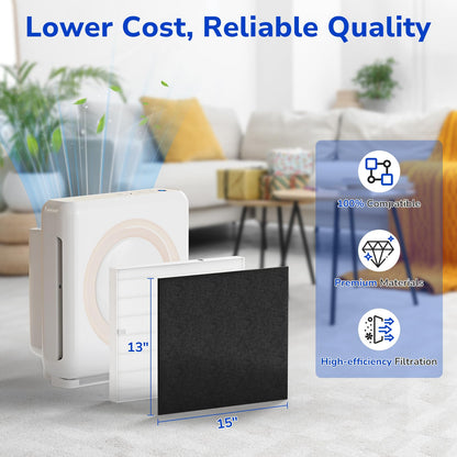 Fil-fresh Airmega AP-1512HH Filter Replacement for Coway Air Purifier