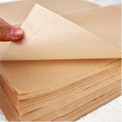 100 Sheets Natural Gampi Bark Rice Paper, 13.8x16.5”, Ultra-Thin, Strong & Translucent Cicada Wing Traditional Handmade Xuan Paper for Fine Art Painting, Botanical Rubbing and Calligraphy