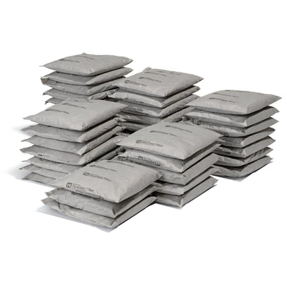 PIG Spill Absorbent Pillow - 40 Pillows - 10" x 10" - Absorbs up to .5 gal. per Pillow - PIL204